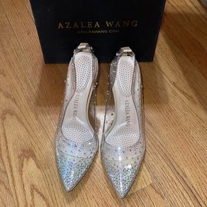 Azalea Wang Rhinestone Heels